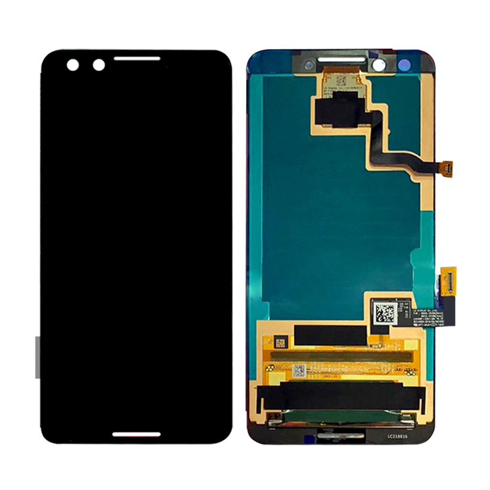 LCD and Touch Screen Digitizer without Frame for Google Pixel 3 - Black (No Logo)