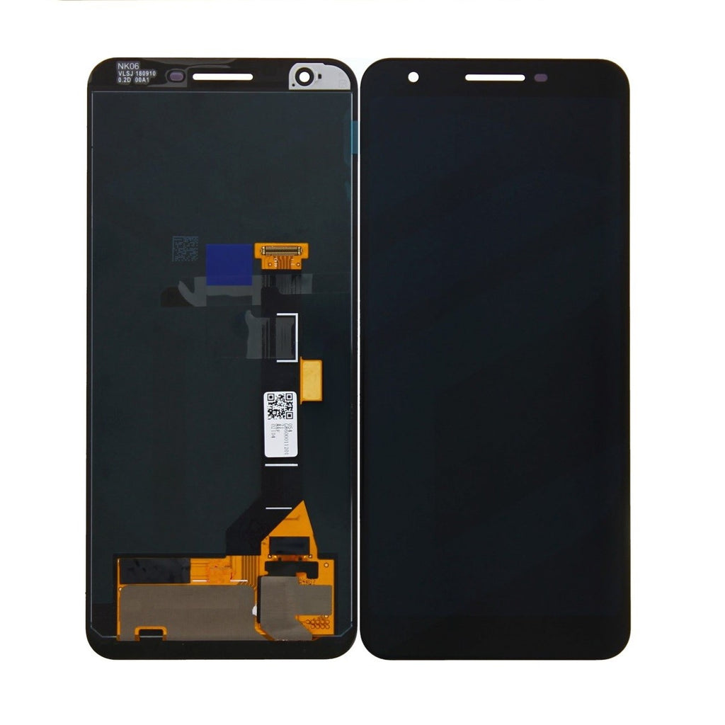 LCD and Touch Screen Digitizer without Frame for Google Pixel 3A - Black (OEM)