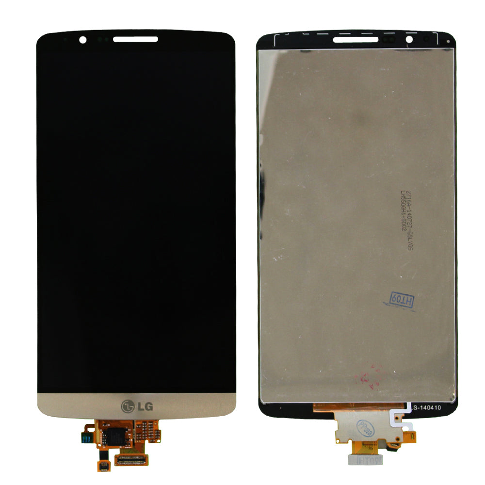 LCD and Touch Screen Digitizer for LG G3 D850 D851 D855 VS985 LS990 US990 - Gold