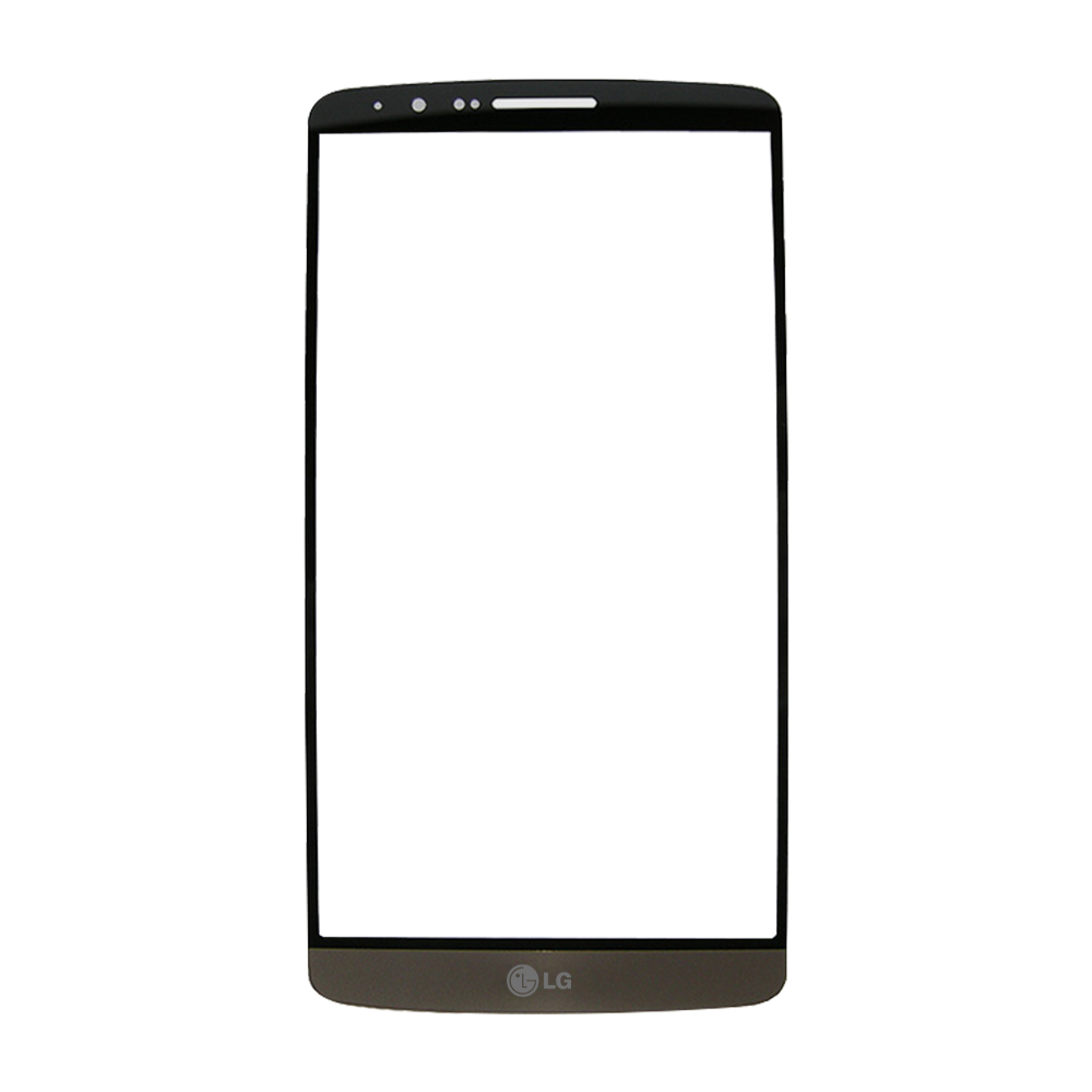 Front Glass Lens For LG G3 Grey
