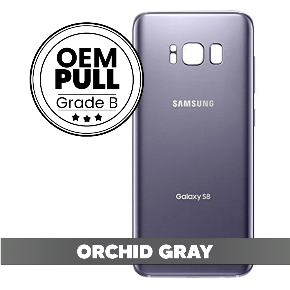 Samsung S8 Back Cover - Orchid Grey (OEM Pull) - Grade B