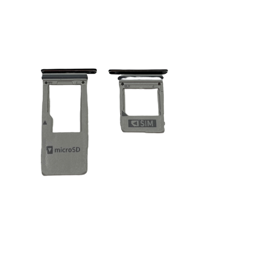 Sim Card Tray For Samsung Galaxy A8/A8 Plus (A530/A730) (2018) (Black) (OEM)