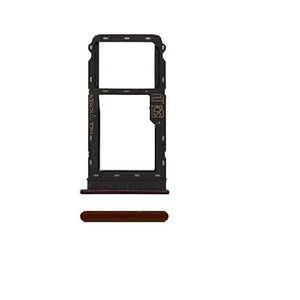 Sim Card Tray for Motorola Moto G8 Plus (XT2019-2) - Red (Premium)