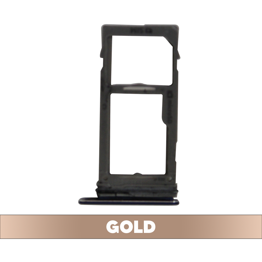 Sim Card Tray for Samsung Galaxy Note 9 - Gold