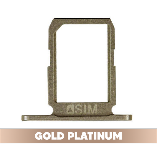 Sim Card Tray for Samsung Galaxy S6 - Gold Platinum