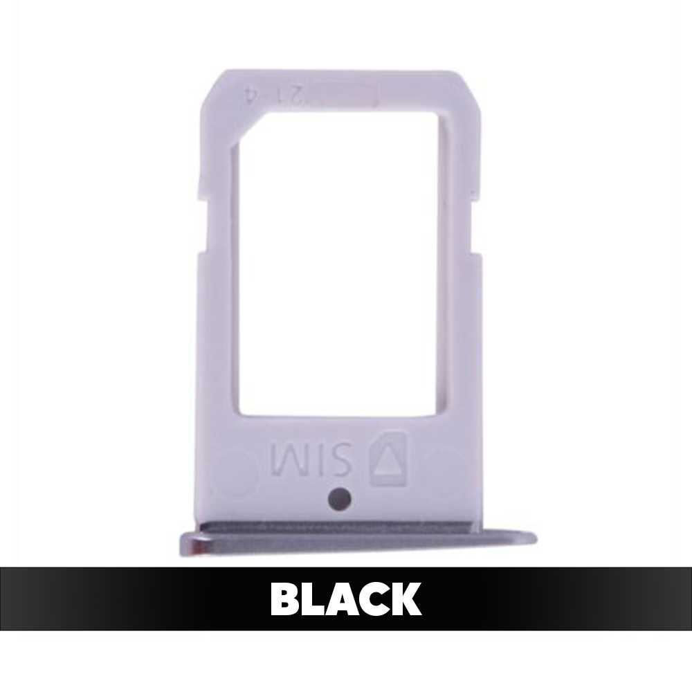 Sim Card Tray for Samsung Galaxy S6 Edge - Black