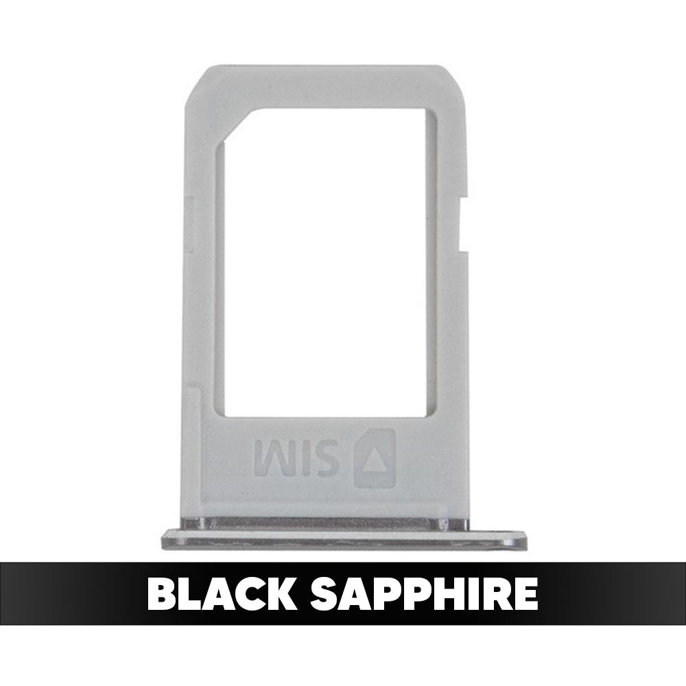 Sim Card Tray for Samsung Galaxy S6 Edge Plus - Black Sapphire