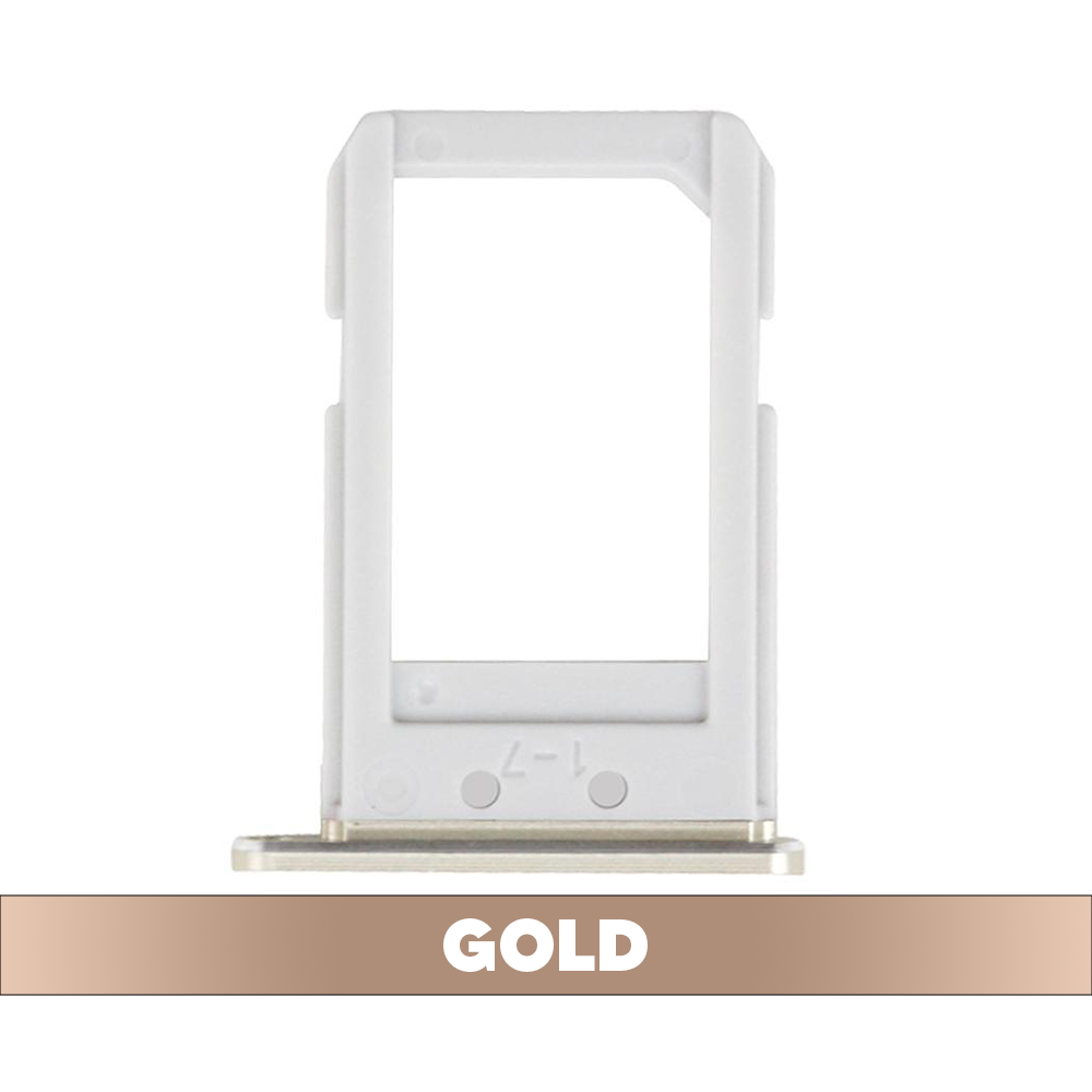 Sim Card Tray for Samsung Galaxy S6 Edge Plus - Gold