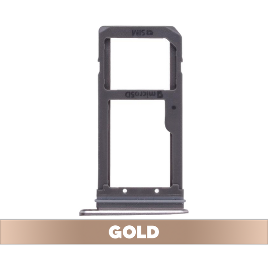 Sim Card Tray for Samsung Galaxy S7 Edge - Gold