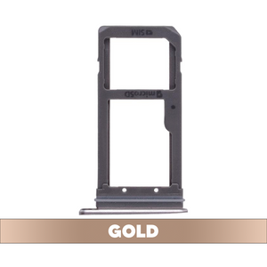 Sim Card Tray for Samsung Galaxy S7 Edge - Gold