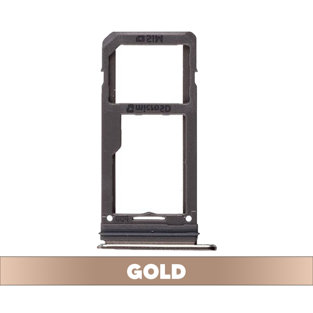 Sim Card Tray for Samsung Galaxy S8/S8 Plus - Gold