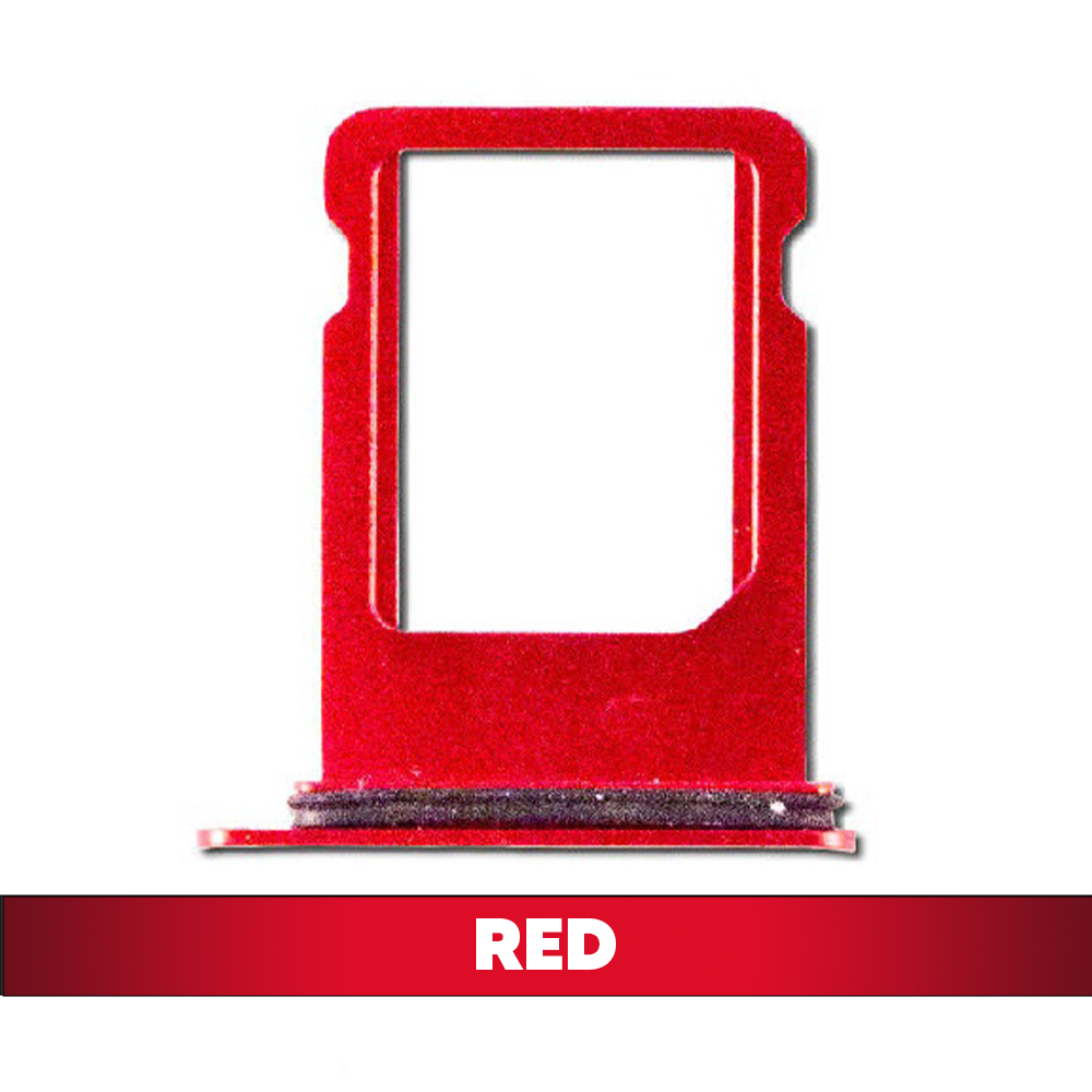 Sim Card Tray for iPhone 8 Plus - Red