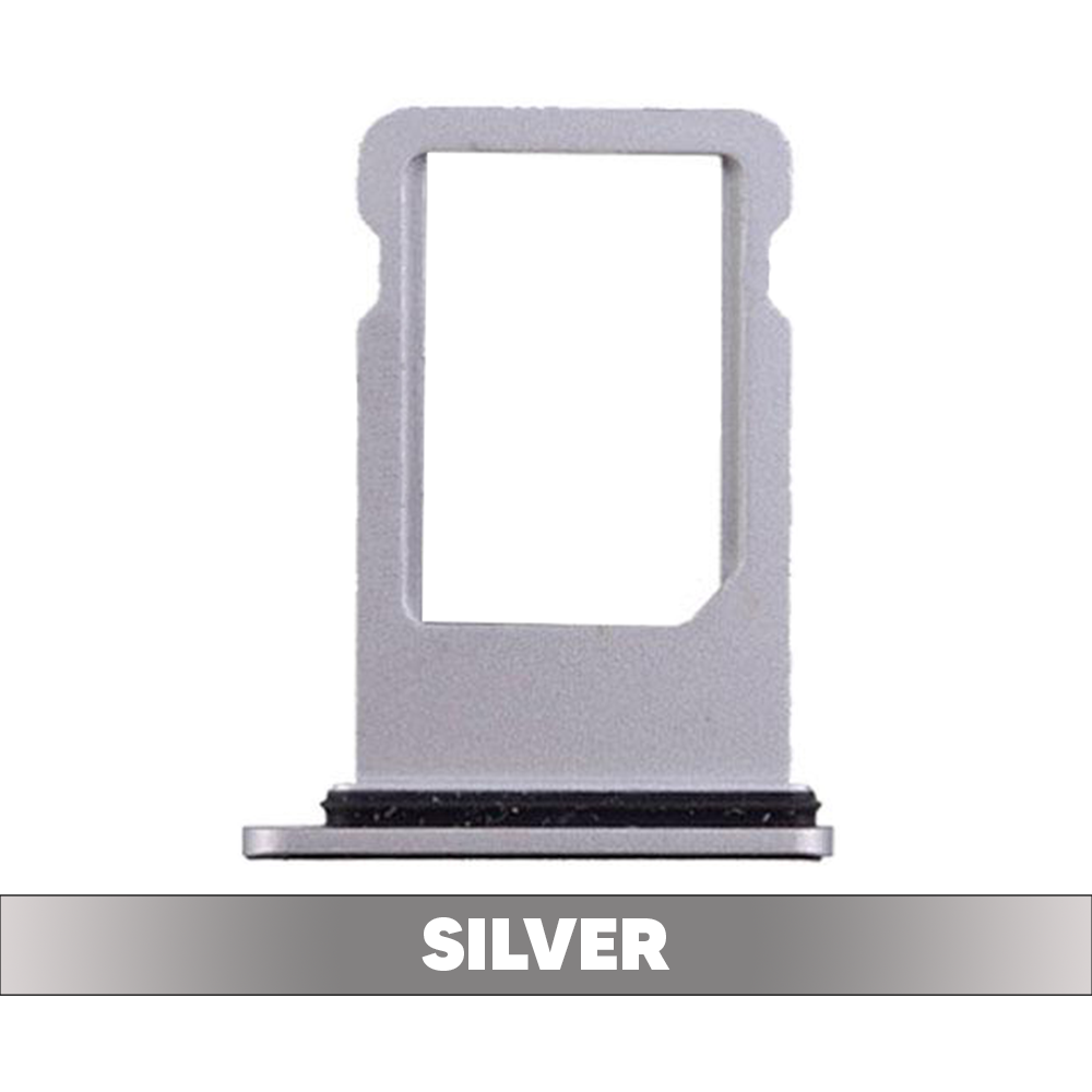 Sim Card Tray for iPhone 8 Plus - Silver