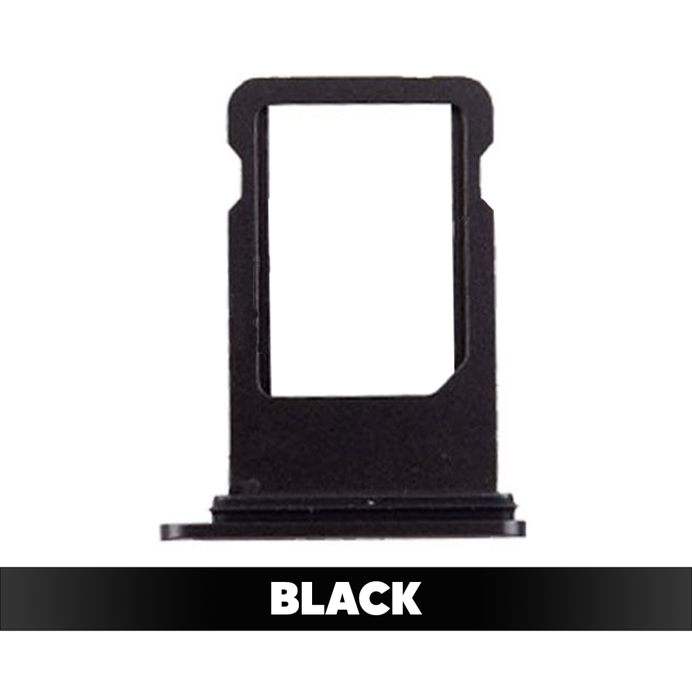 Sim Card Tray for iPhone 8 / iPhone SE (2020)- Black