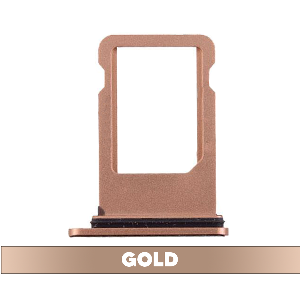 Sim Card Tray for iPhone 8 / iPhone SE (2020)- Gold (OEM)