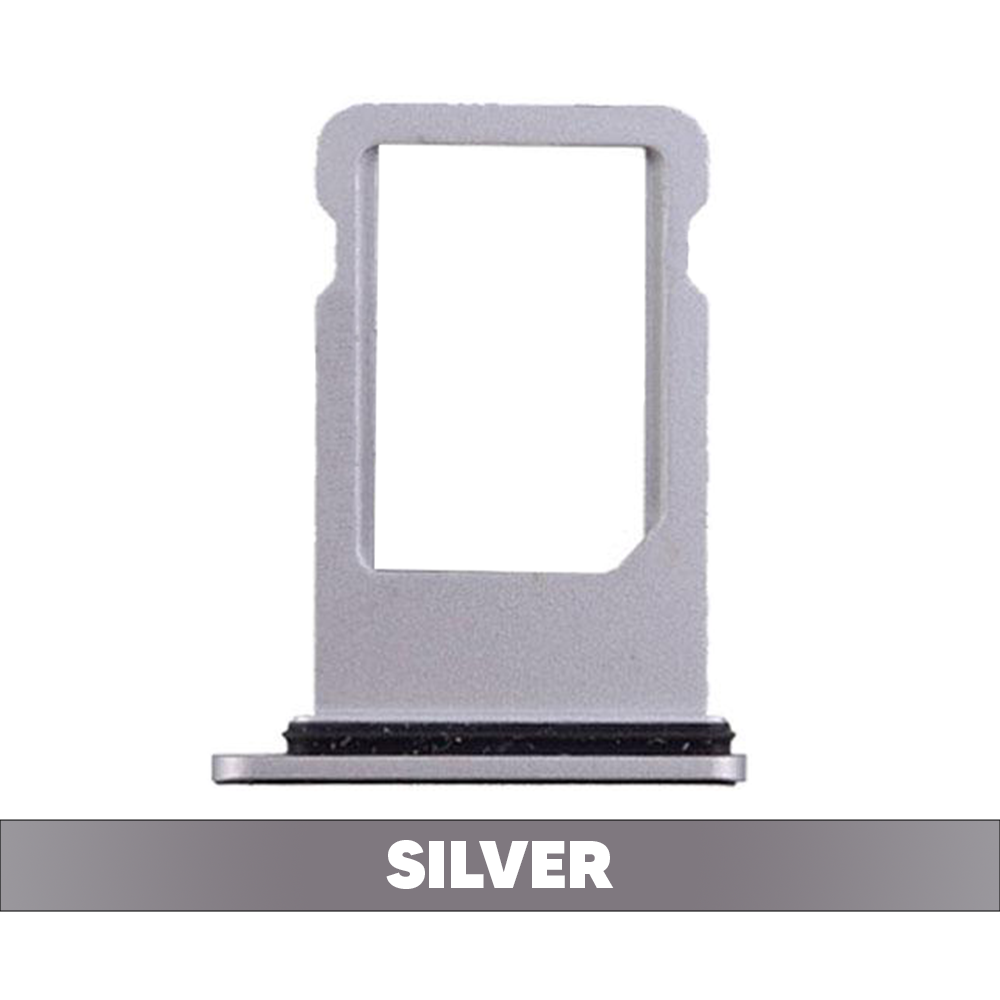Sim Card Tray for iPhone 8 / iPhone SE (2020) - Silver