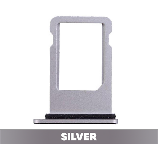 Sim Card Tray for iPhone 8 / iPhone SE (2020) - Silver