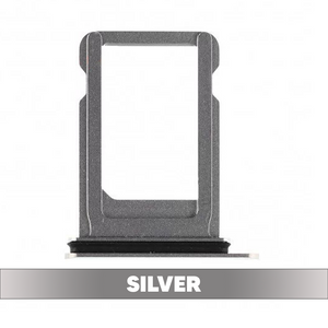 Sim Card Tray for iPhone X - Silver
