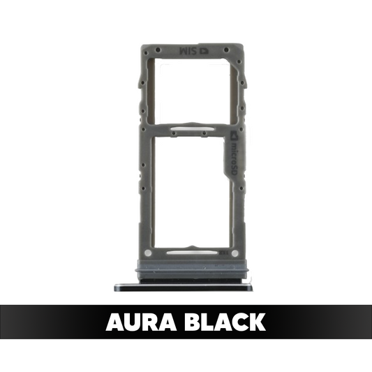 Single Sim Card Holder for  Samsung Galaxy NOTE 10 Plus / 5G (Aura Black)