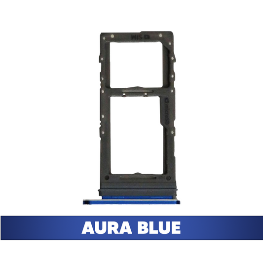 Single Sim Card Holder for Samsung Galaxy NOTE 10 Plus / 5G (Aura Blue)