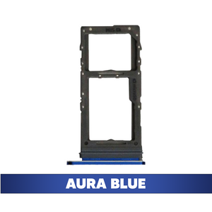 Single Sim Card Holder for Samsung Galaxy NOTE 10 Plus / 5G (Aura Blue)
