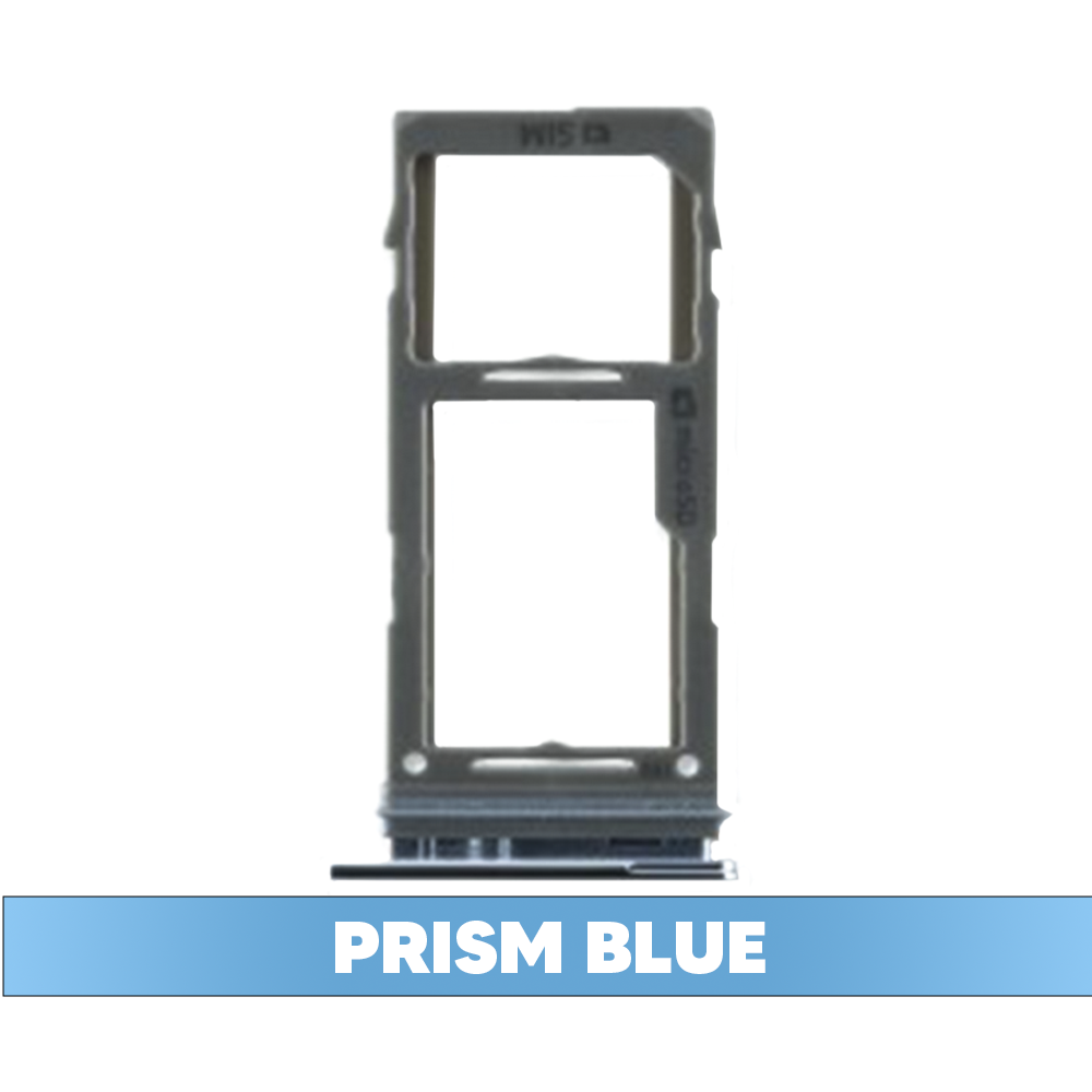 Single Sim Card Holder for Samsung Galaxy S10 E (Prism Blue)