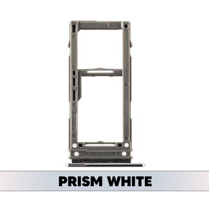 Single Sim Card Holder for Samsung Galaxy S10 E (Prism White)