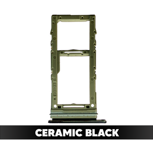 Single Sim Card Holder for Samsung Galaxy S10 / S10 Plus (Ceramic Black)