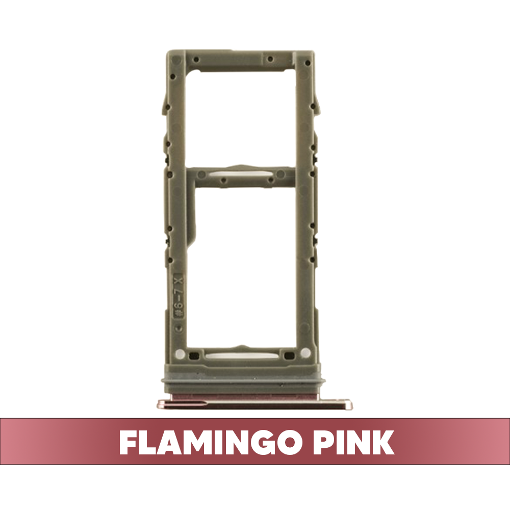 Single Sim Card Holder for Samsung Galaxy S10 / S10 Plus (Flamingo Pink)