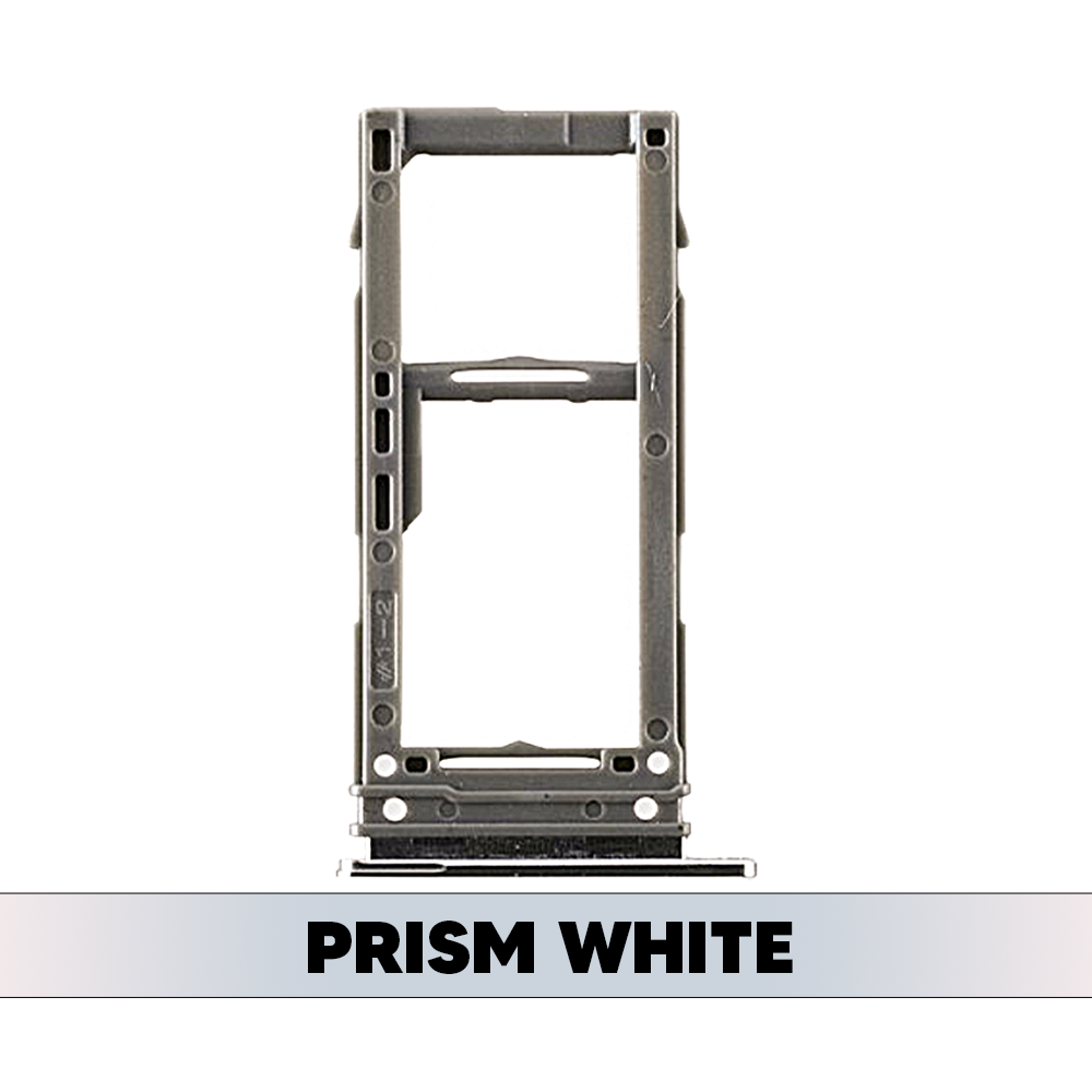 Single Sim Card Holder for Samsung Galaxy S10 / S10 Plus (Prism White)