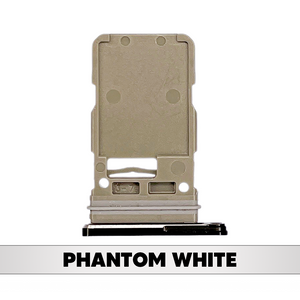 Single Sim Card Holder for Samsung Galaxy S21 5G (Phantom White)