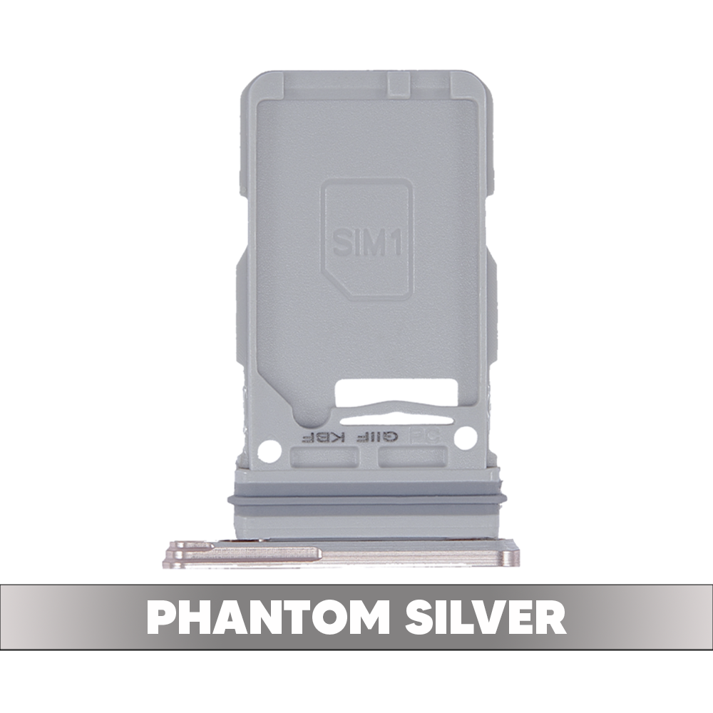 Single Sim Card Holder for Samsung Galaxy S21 Plus 5G (Phantom Silver)
