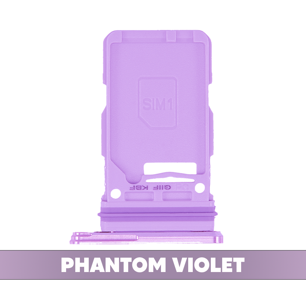 Single Sim Card Holder for Samsung Galaxy S21 Plus 5G (Phantom Violet)