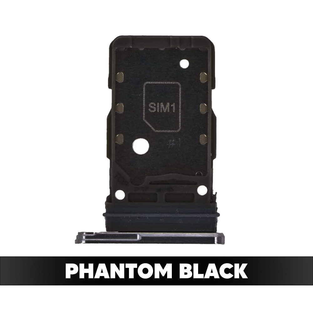 Single Sim Card Holder for Samsung Galaxy S21 Ultra 5G (Phantom Black)
