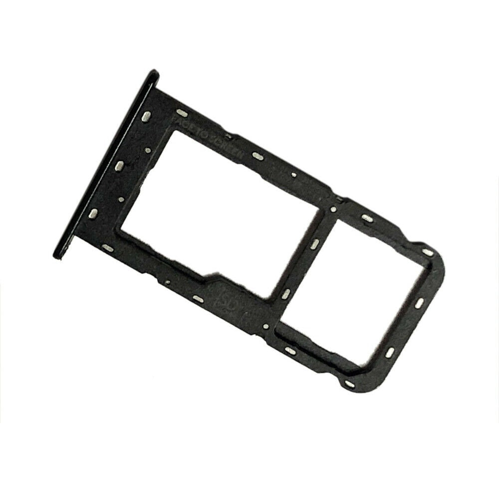 Single Sim Card Tray For Motorola Moto G7 Play (XT1952) (Black) (US Version)