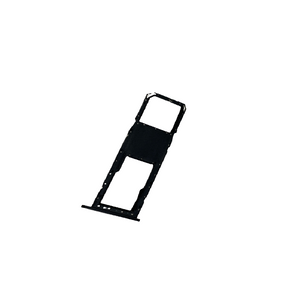 Single Sim Card Tray For Samsung Galaxy A01 (A015/2020) (Black) (OEM)