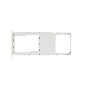 Single Sim Card Tray For Samsung Galaxy A11 (A115/2020) (White) (OEM)