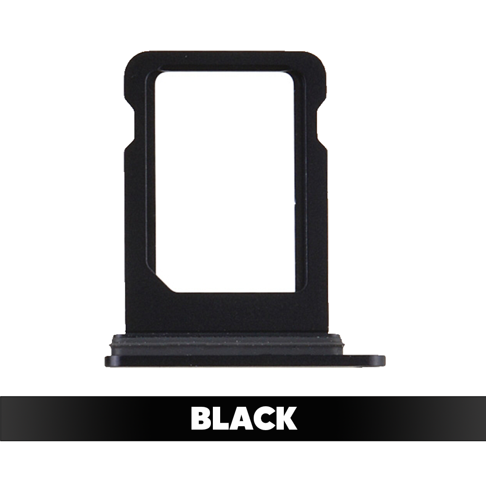 Single Sim Card Tray for iPhone 12 Mini (Black)