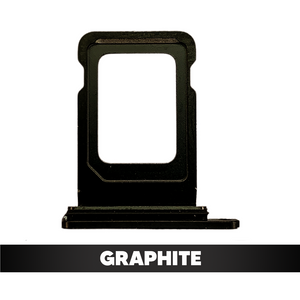 Single Sim Card Tray for iPhone 12 Pro / iPhone 12 Pro Max (Graphite)