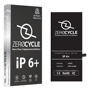 ZeroCycle Battery iPhone 6 Plus 2915 mAH Li-Polymer Premium