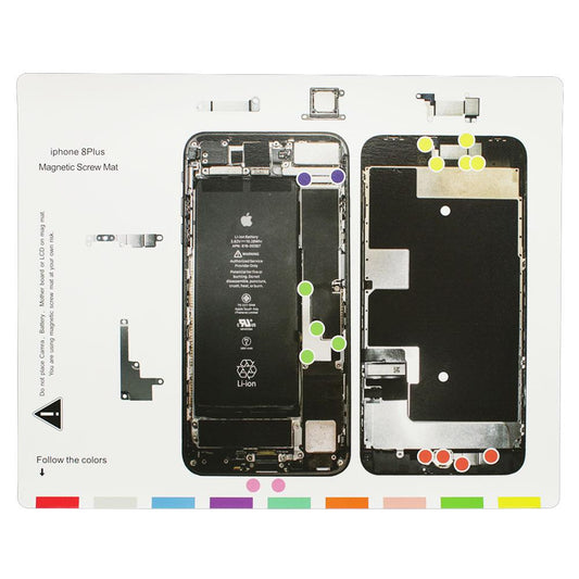 Magnetic Screw Mat for iPhone 8 Plus