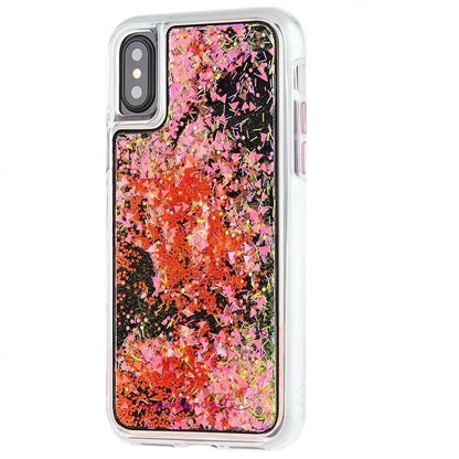 CaseMate Waterfall Case Cover for iPhone X/XS - Dark Pink Glow - image 3