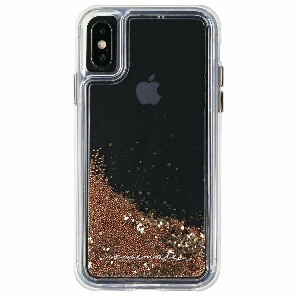 CaseMate Waterfall Case Cover for iPhone X/XS - Gold Glow