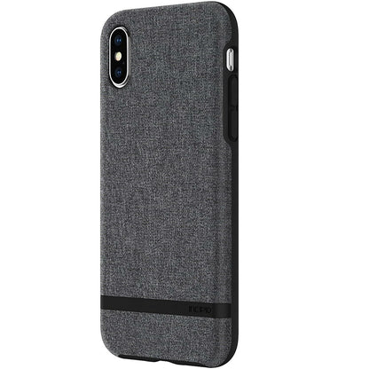 Incipio Esquire Series Fabric Texture Hard Case Cover for iPhone X/XS - Gray - image 2
