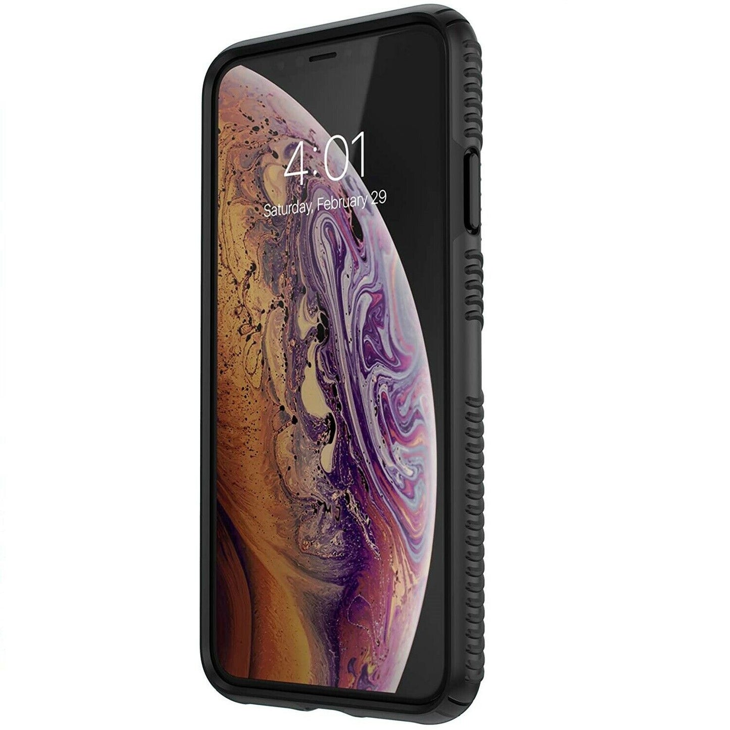 Speck Presidio Grip Case Cover foriPhone XS MAX - Black - image 3