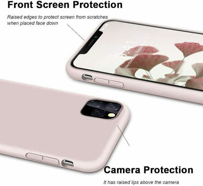 Key Soft Silicon Case Cover for iPhone 11/11 Pro - Pink - image 4