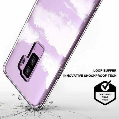 Hybrid Protection Case Cover for Galaxy S9 Plus - Clear - image 3