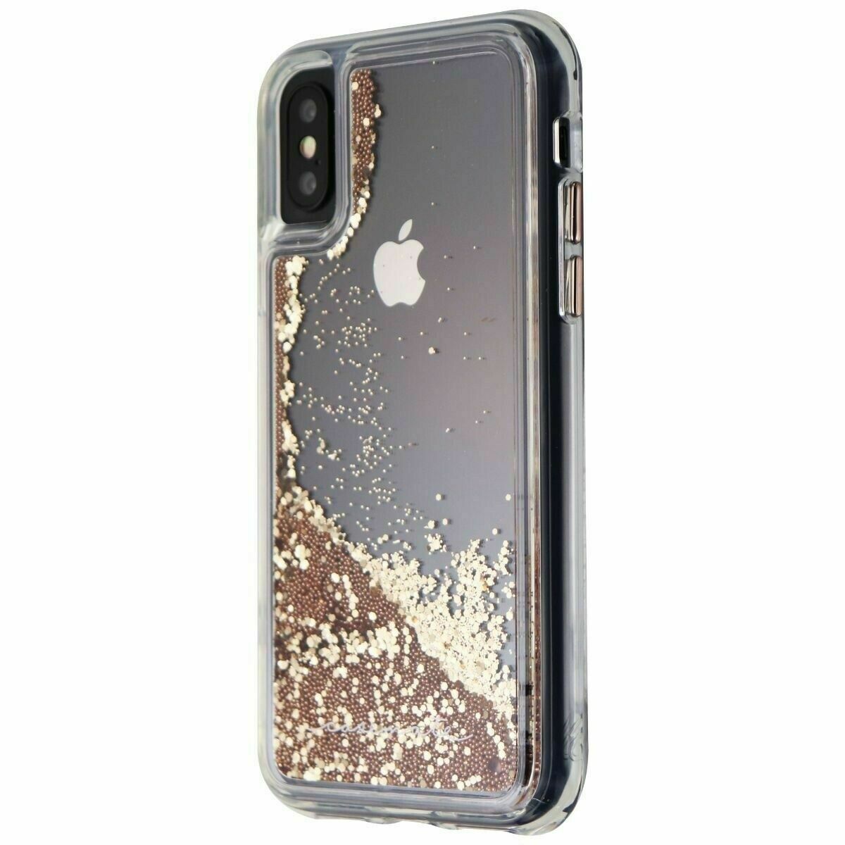 CaseMate Waterfall Case Cover for iPhone X/XS - Gold Glow