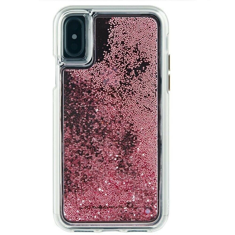 CaseMate Waterfall Case Cover for iPhone X/XS - Rose Glow