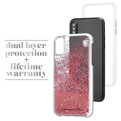 CaseMate Waterfall Case Cover for iPhone X/XS - Rose Glow - image 4